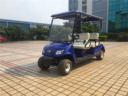 中国 白い48v電池のゴルフ カート、2台の乗客クラブ車のゴルフ車の加速装置 サプライヤー