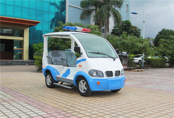 中国 リゾートのためのToplightのグラス ファイバー4の座席が付いている青/白い電気ゴルフ車 サプライヤー