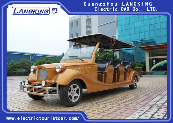中国 型8の乗客のゴルフ カート、注文クラブ車のゴルフ カート28km/Hの最高速度の革ソファー サプライヤー