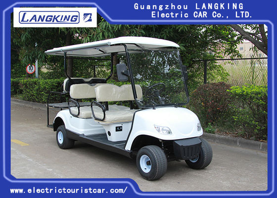 中国 白い色48V 3KW DCモーター作動する6座席容易の電気ゴルフ カート サプライヤー