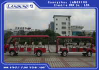 University / School Electric Tourist Car 14 Seats + 11 Seats Trailer Battery 6v*12pcs