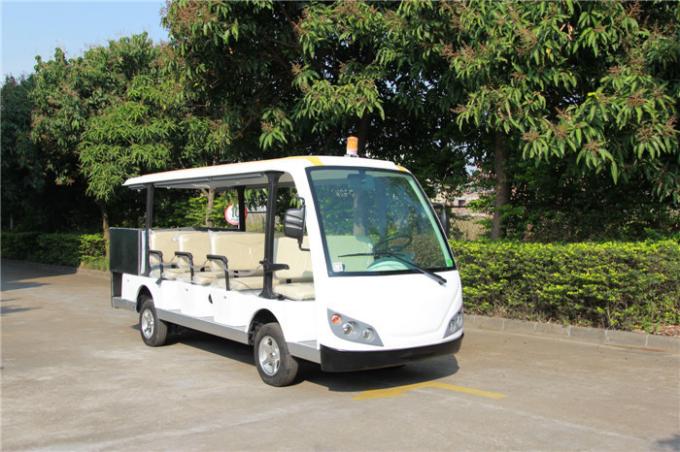 14 Seaterの電気観光バス、72v貨物箱を囲うことを用いる電気シャトル車 0