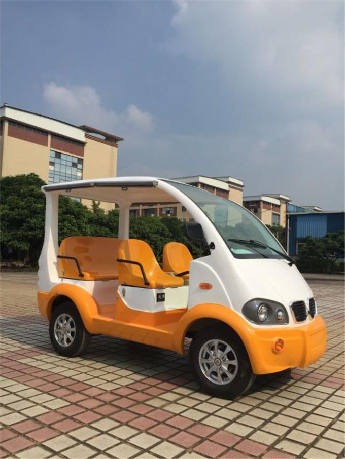 強力な電気ゴルフ クラブ車4の乗客の電気ホテル車リゾート車 0