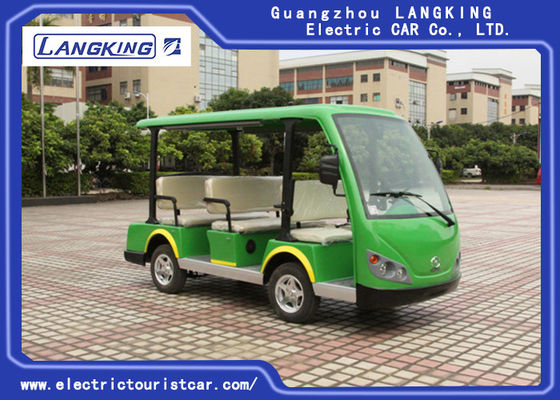 中国 8 Seaterの緑の電気ツーリスト車の小型観光バス18%の上昇の能力 サプライヤー
