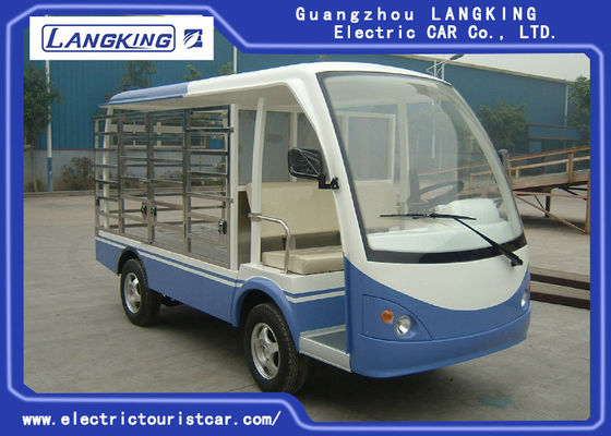 中国 貨物箱が付いている2 Seaterのゴルフ カートの青/白いADC 48V 5KWの電気事業のカート サプライヤー
