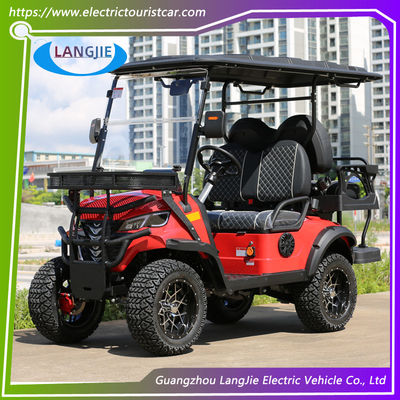品質  4 Wheel Electric Golf Cart 4 Seats Resort Car AC Motor Electric Car Tour for Hotel 工場