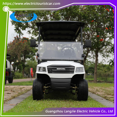 良い価格 6 Seater Electric Golf Car With 70-80km Range Robotic Welding Chassis And Hydraulic Brake System オンライン