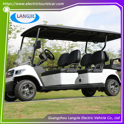 良い価格 鉛酸乾電池 クラブゴルフカート ホワイト 電動車 ゴルフカート 6席 オンライン