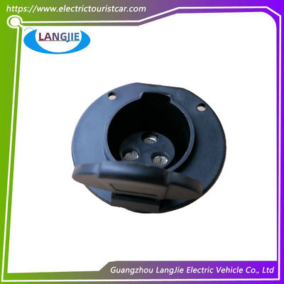 良い価格 黒い円形充電ソケット イーグル 観光バス用品 オンライン