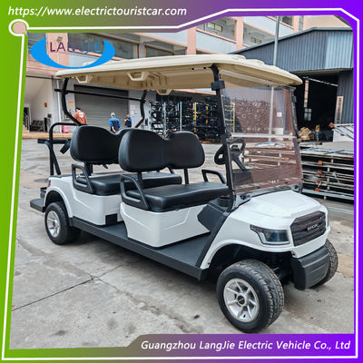 良い価格 48 ウォルト クラブ カー 四人用 電動 車 AC コントローラー 電動 ゴルフ クラブ カー ホテル用 オンライン