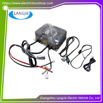 良い価格 バス 観光 バッテリー 充電器 72V 25A 自動 バッテリー 充電器 ゴルフ カート シャトル オンライン