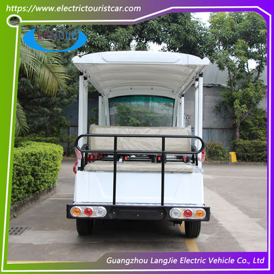 良い価格 14 席 低速電気自動車 AC 72V 7.5KW 4 輪電気ゴルフカート リゾートカー オンライン