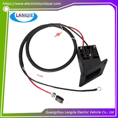 良い価格 エズゴゴルフカート 充電ソケット 2つの丸い穴のコンポーネントを持つ四角型TXTソケット オンライン