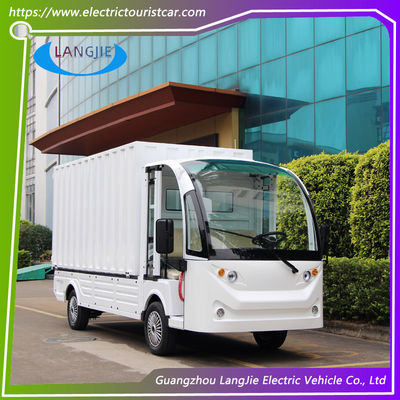 良い価格 2人乗り貨物車 72V 7.5KW AC モーター 電動荷物車 工場駐車場用貨物箱 オンライン
