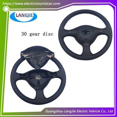 良い価格 電動四輪観光車 36歯円形 黒い方向盤 30MM部品 オンライン