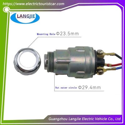 良い価格 電動観光車とゴルフカートのための2ワイヤー3ワイヤースタートスイッチロック オンライン