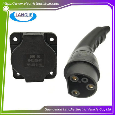 良い価格 四輪観光車充電プラグとソケット LVTONG ゴルフカー充電ケーブル 0-220V ユニバーサル オンライン