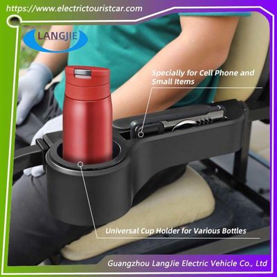 良い価格 ユニバーサルゴルフカート 後部座席キット EZGO 扶手 黒いカップホルダー 簡単に清掃するために取り外す オンライン