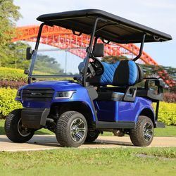 良い価格 48V Battery Operated Luxury 4 Seaters Electric Golf Cart With 80-100km Range オンライン