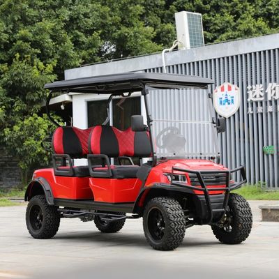 良い価格 48V 4 Seater Electric Golf Cart With 20-30 Km/H Speed And Lead-Acid Battery For Golf Courses オンライン
