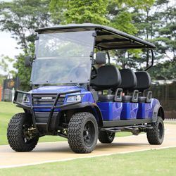 良い価格 6 Seats Electric Golf Car with 48V Battery and 30% Climbing Ability for Golf Courses オンライン