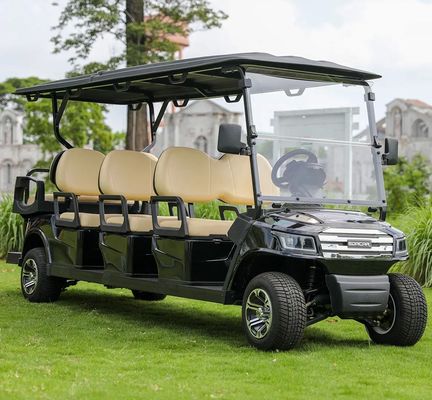 良い価格 8 Seats Electric Golf Cart With 48V Battery And 30% Gradeability For Golf Courses And Tourist Resorts オンライン
