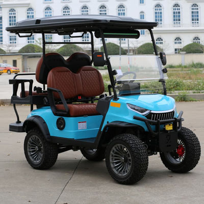 良い価格 4 Seats Electric Golf Cart With Camouflage Color Aluminium Frame And Hydraulic Brake For Tourist Areas オンライン