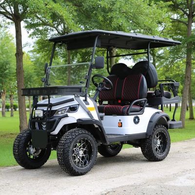 良い価格 2025 New Electric Golf Cart With 14-Inch Wheels 10-Inch Display And Q235 Chassis For Golf Courses And Resorts オンライン