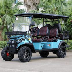 良い価格 Luxury 6 Seater Electric Golf Cart with 72V/48V Lithium Battery 40km/h Max Speed and 80km Range オンライン