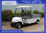 2 Seaters Electric Club Car , Electric Utility Carts 48V 3KW With Bucket 80km Range