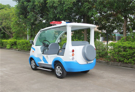 リゾートのためのToplightのグラス ファイバー4の座席が付いている青/白い電気ゴルフ車