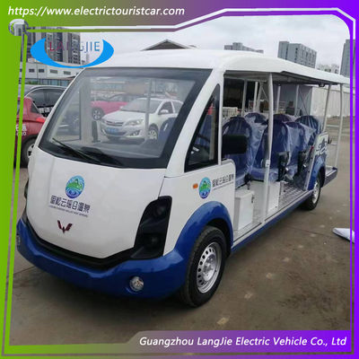 供給 電気自動車 ツアー 14 席 電動車 72V 電動 ツアー バス リゾート用