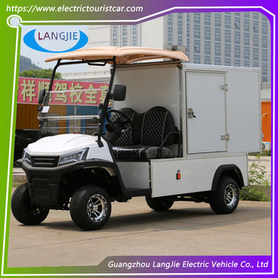 2人用 白色ミニ電気貨物トラック 複合貨物箱 500kg 48v 4kw ACモーター