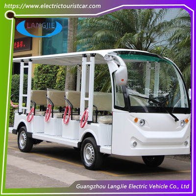 14 席 低速電気自動車 AC 72V 7.5KW 4 輪電気ゴルフカート リゾートカー