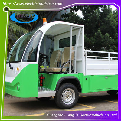 0.9 トン 2 席 電動荷物車 AC モーター 電動貨物車 48v 工場用