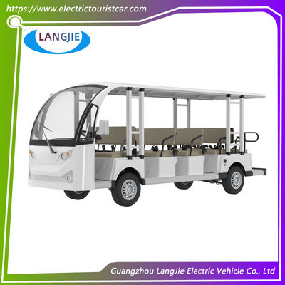 電動シャトルカー 72V AC モーター 14 乗用 キャンパス用電動観光車