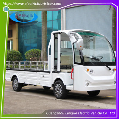 72V 7.5KW ACモーター 電動荷物車 荷物箱と2人乗りゴルフカート ホテル用 ホワイト