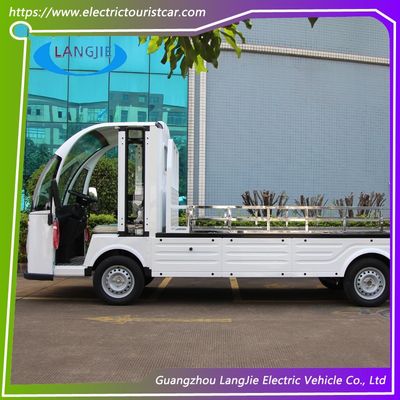 良い価格 72V 7.5KW ACモーター 電動荷物車 荷物箱と2人乗りゴルフカート ホテル用 ホワイト オンライン