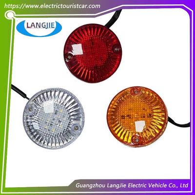 良い価格 丸いライト 8cm LED 12V ブレーキライト マーシェル 電動 観光 巡査車 パーツ オンライン