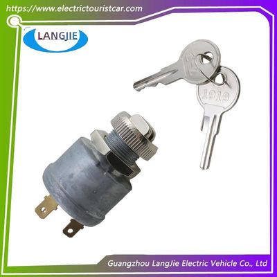 Golf Cart EZGO PDS 4-Wire Power Lock TXT Patrol Car 2-Wire Key Switch