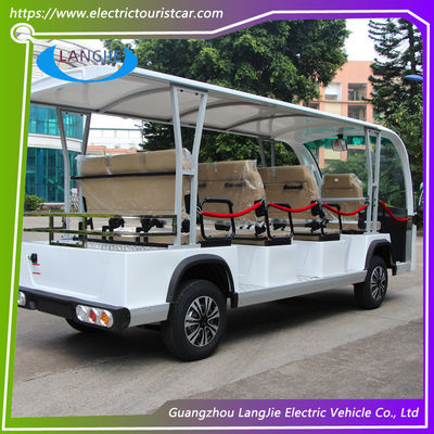11人座電動車 72V 7.55KW ホテル用小箱付きドライバッテリーツアーバス
