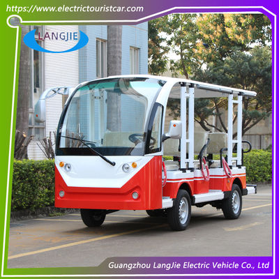 良い価格 低速電気自動車 11人乗り ACモーター 72V メンテナンスフリーバッテリー 大規模公園向け オンライン