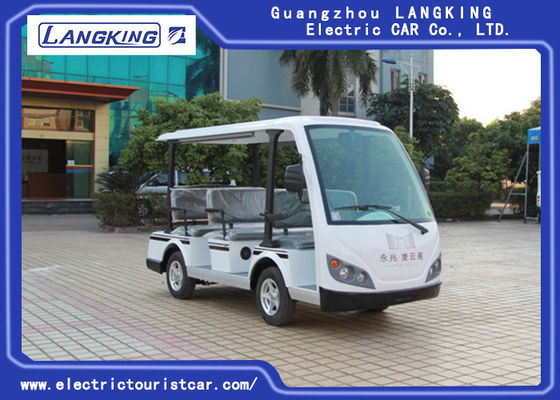 4KWモーター48V 8 Seaterホテル/大学/parkを使用してモデルY083A電気シャトル バス18%の上昇の能力