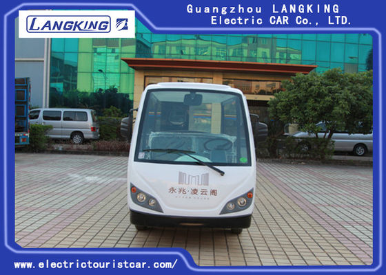4KWモーター48V 8 Seaterホテル/大学/parkを使用してモデルY083A電気シャトル バス18%の上昇の能力