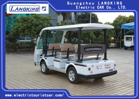 4KWモーター48V 8 Seaterホテル/大学/parkを使用してモデルY083A電気シャトル バス18%の上昇の能力