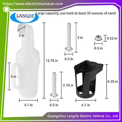 EZGO電動ゴルフカートアクセサリーブラケット砂ボトルスクリューセット
