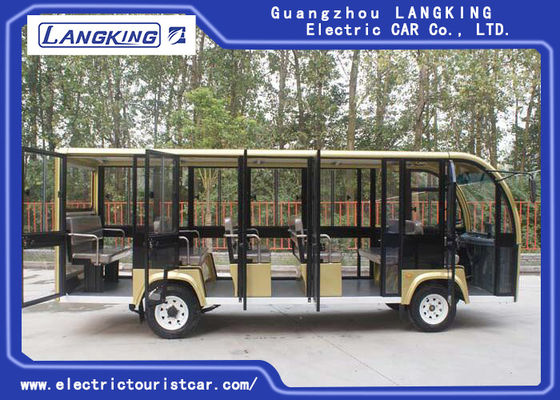 キャンパス/村/空港/ターミナル72V 6.3KW DCのための18 Seaterの電気観光バス モーター