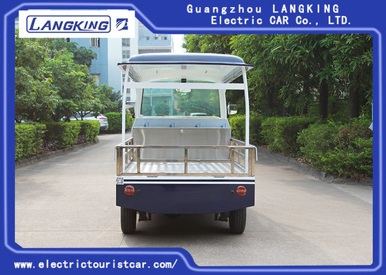 900KGS 48V DCモーター実用的な貨物車/電気は屋根またはバスケットが付いているトラックを取ります