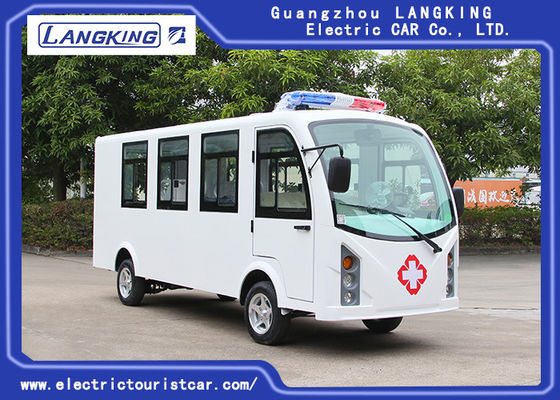 良い価格 カスタマイズされた色の電気ゴルフ カートの救急車8は+ 1つのベッド72V /7.5KW ACモーターをつけます オンライン