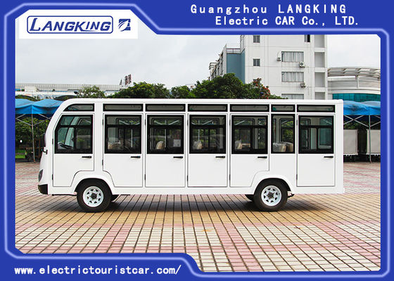 ドア/電気小型バスACモーターを搭載する4つの車輪の電気シャトル バス23の座席